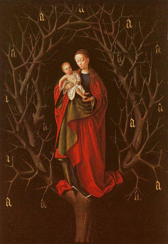 Petrus Christus Our Lady of the Barren Tree oil painting picture